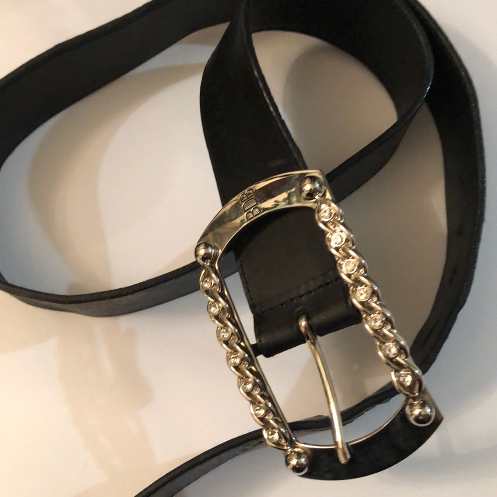 Leather belt